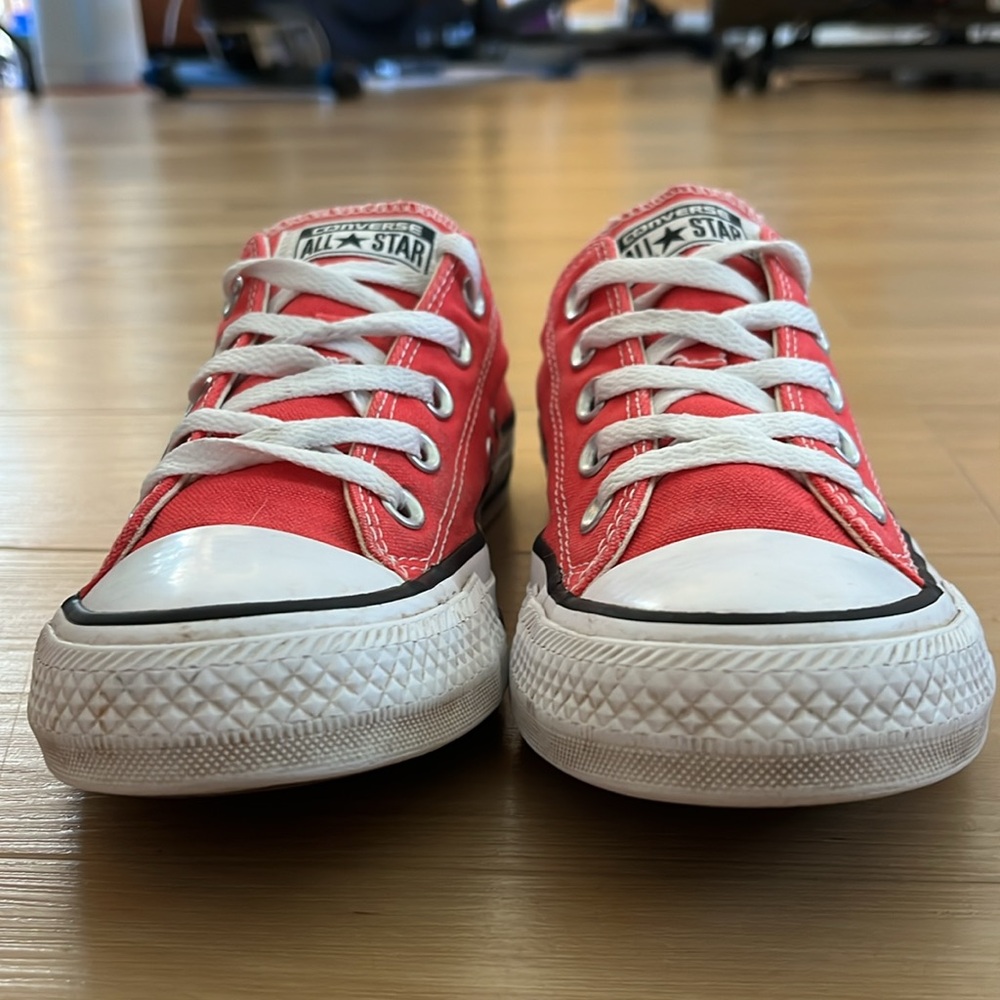 💥 CONVERSE MENS ALL STAR CHUCK TAYLOR LOW TOP SKATER CASUAL SNEAKERS /SHOES M: 4 - Picture 2 of 12